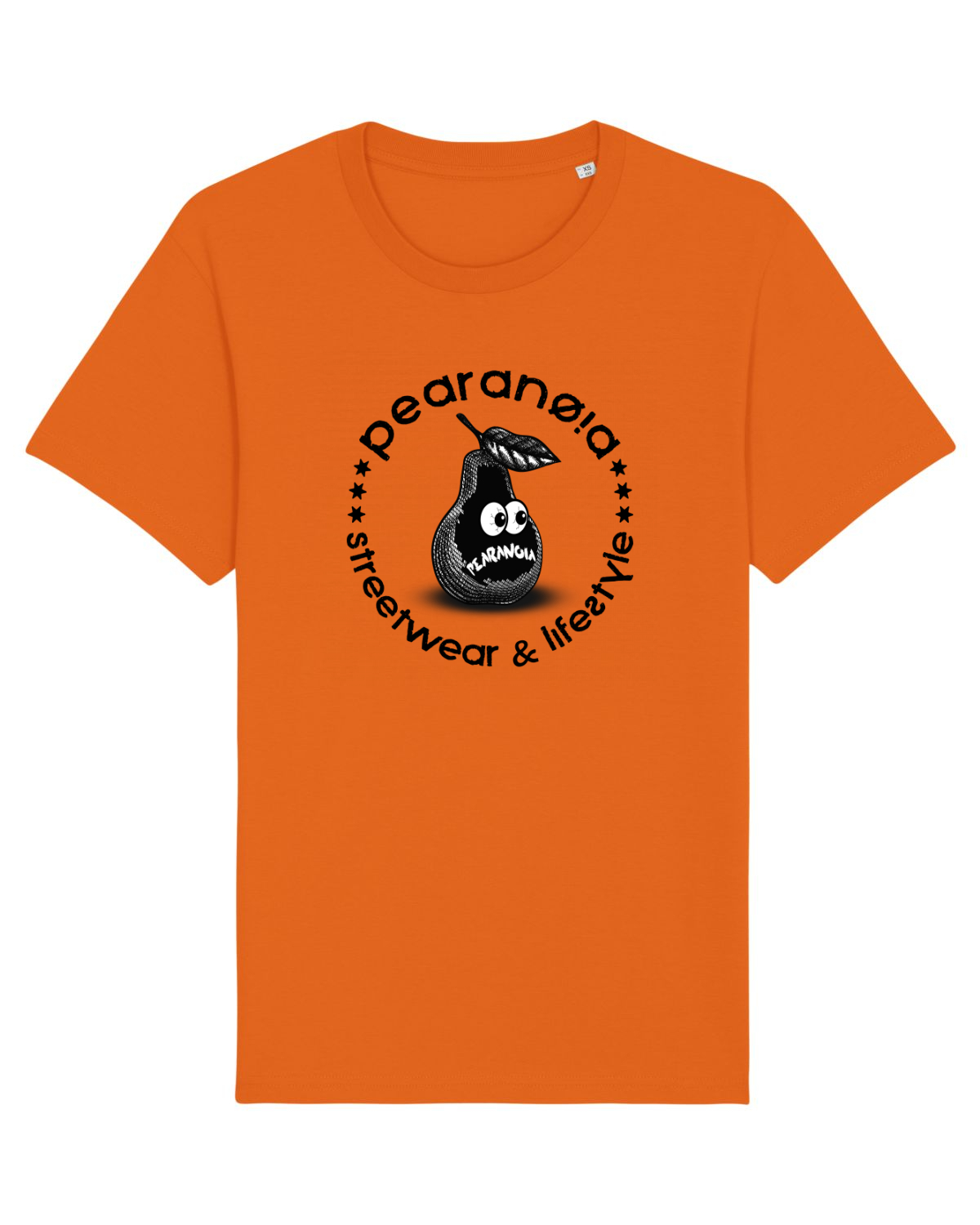 Tricou mânecă scurtă Unisex Rocker Bright Orange