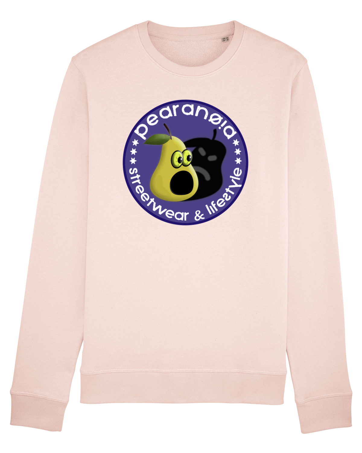 Bluză mânecă lungă Unisex Rise Candy Pink