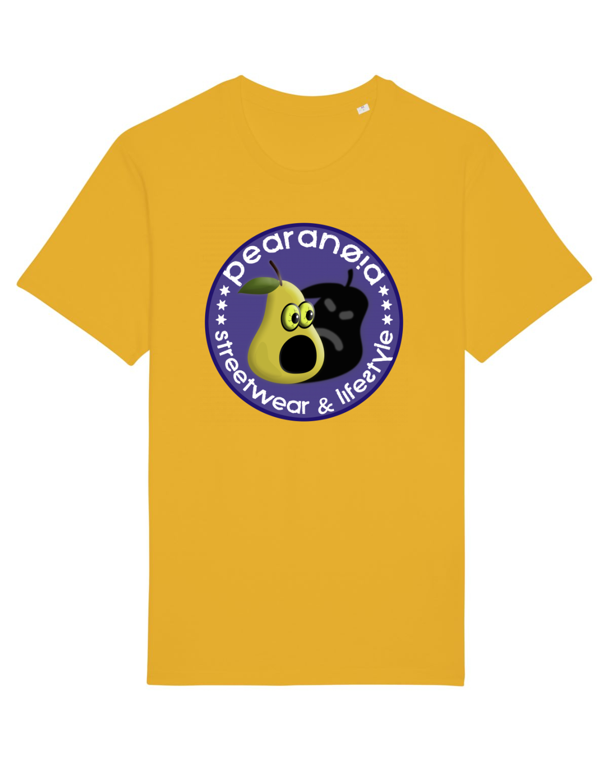 Tricou mânecă scurtă Unisex Rocker Spectra Yellow