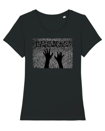 Paranoia Static TV New Trend, Streetwear & Lifestyle  Smart  Design Black