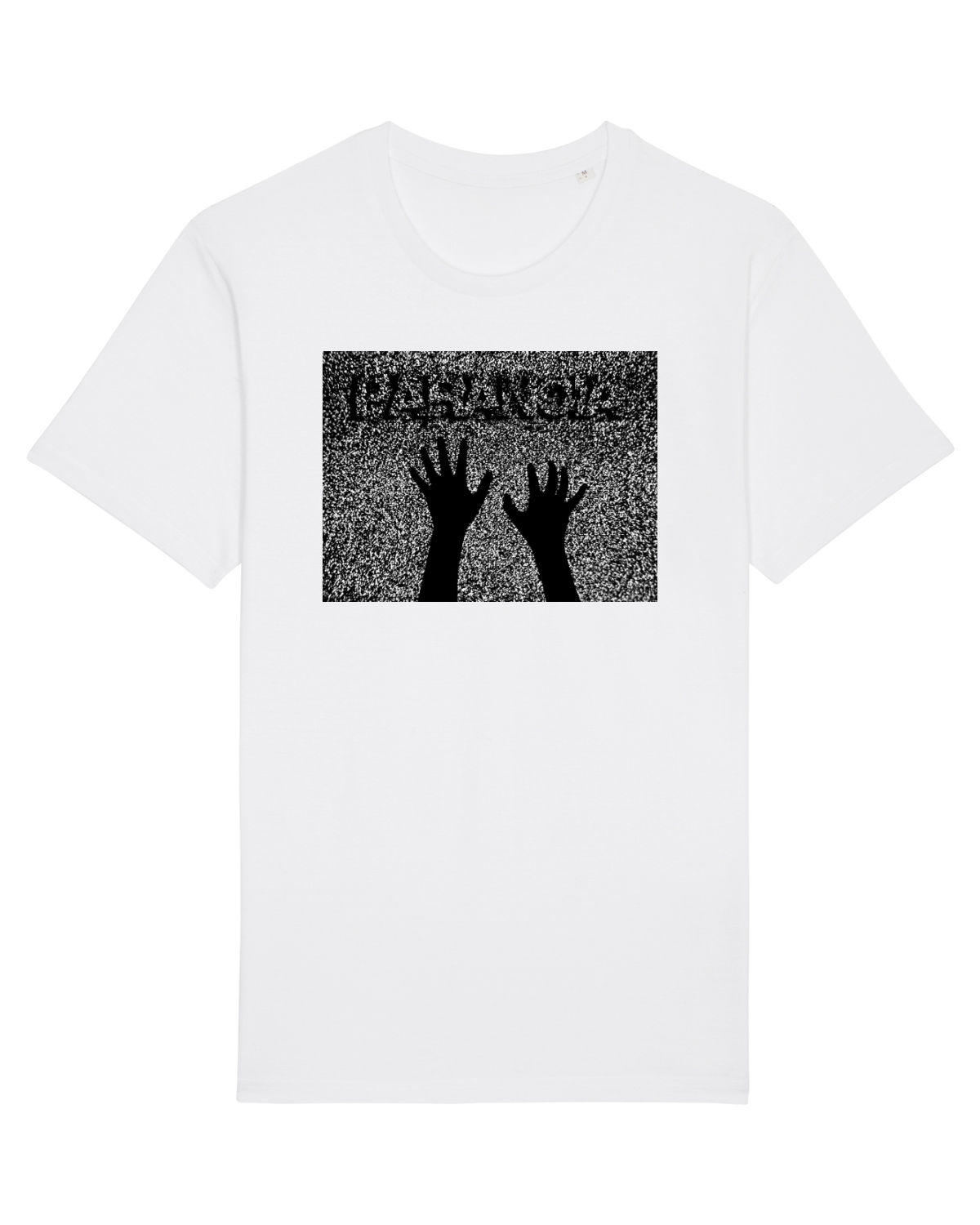 Tricou mânecă scurtă Unisex Rocker White