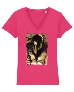 PARANOID New Trend, Streetwear & Lifestyle  Smart Design Tricou mânecă scurtă guler V Damă Evoker