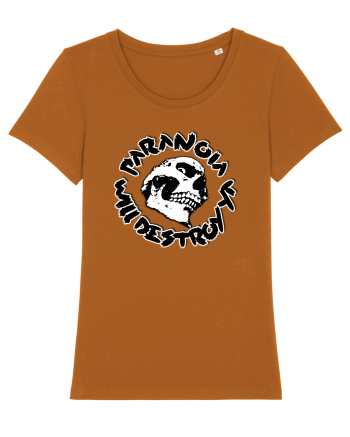 Paranoia  Will Destroy Ya New Trend, Streetwear & Lifestyle  Smart Design Roasted Orange