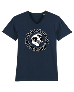 Paranoia  Will Destroy Ya New Trend, Streetwear & Lifestyle  Smart Design Tricou mânecă scurtă guler V Bărbat Presenter