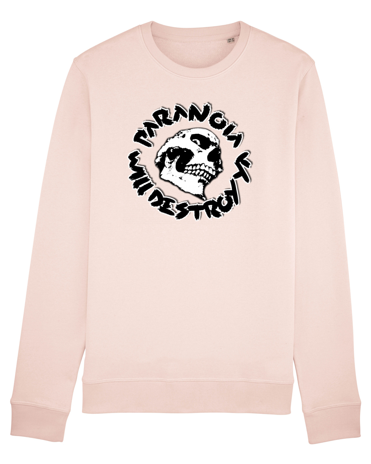 Bluză mânecă lungă Unisex Rise Candy Pink