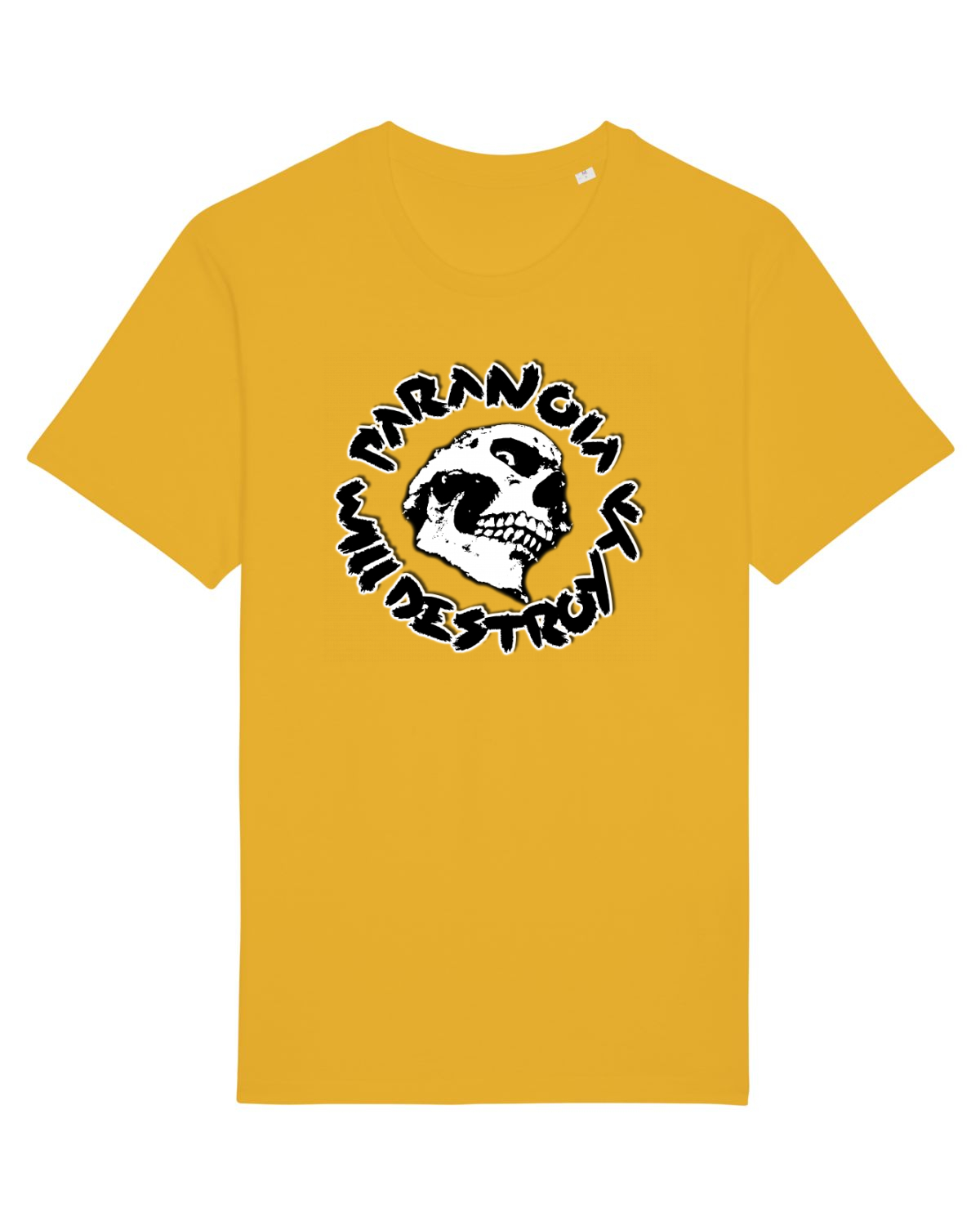 Tricou mânecă scurtă Unisex Rocker Spectra Yellow
