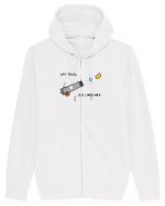 Am tras cu urechea Hanorac cu fermoar Unisex Connector