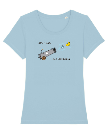 Am tras cu urechea Sky Blue