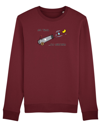 Am tras cu urechea Burgundy