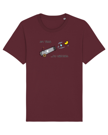 Am tras cu urechea Burgundy