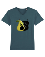 Paranoia / Pearanoia Simple New Trend, Streetwear & Lifestyle  Funny Design Tricou mânecă scurtă guler V Bărbat Presenter