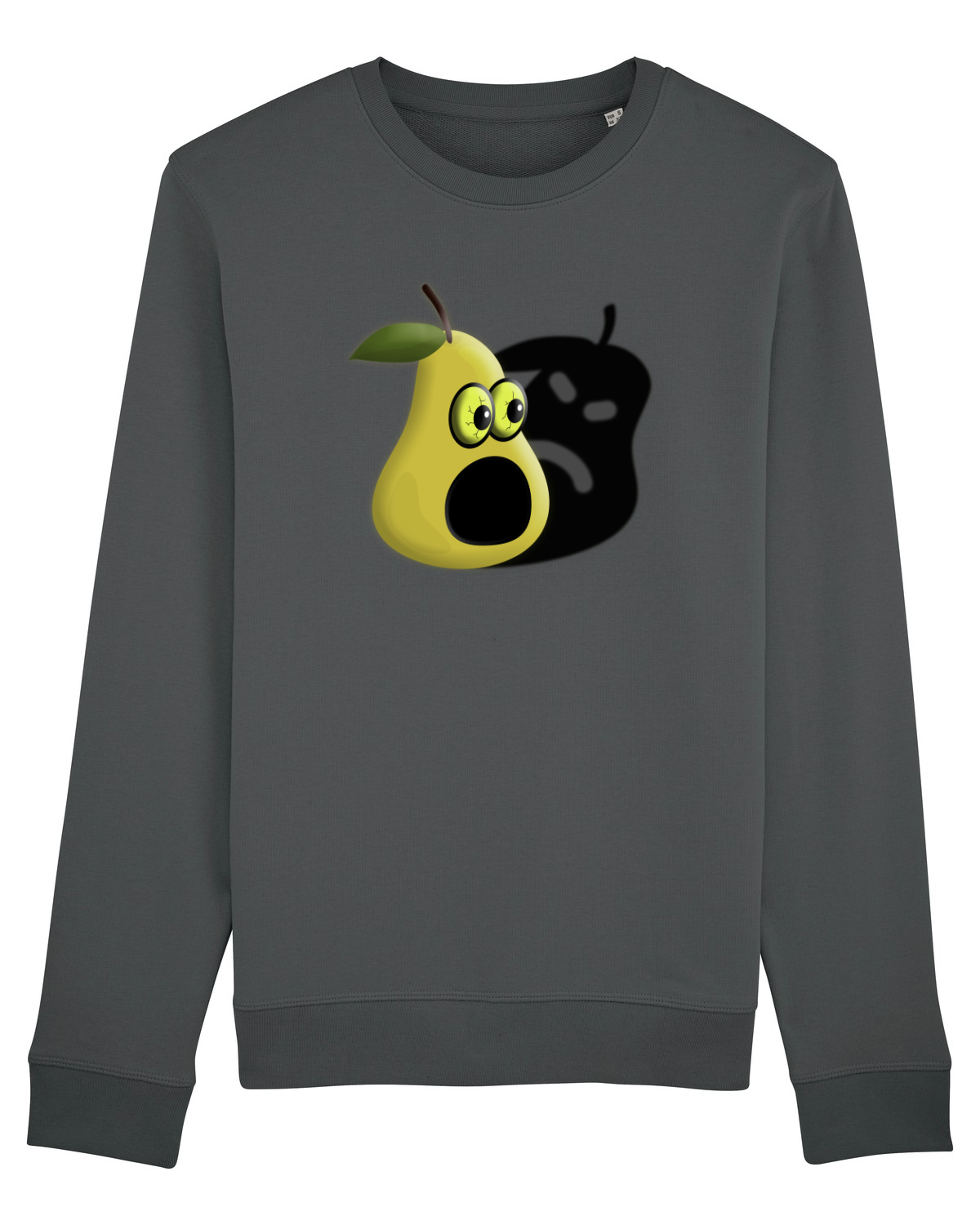 Bluză mânecă lungă Unisex Rise Anthracite