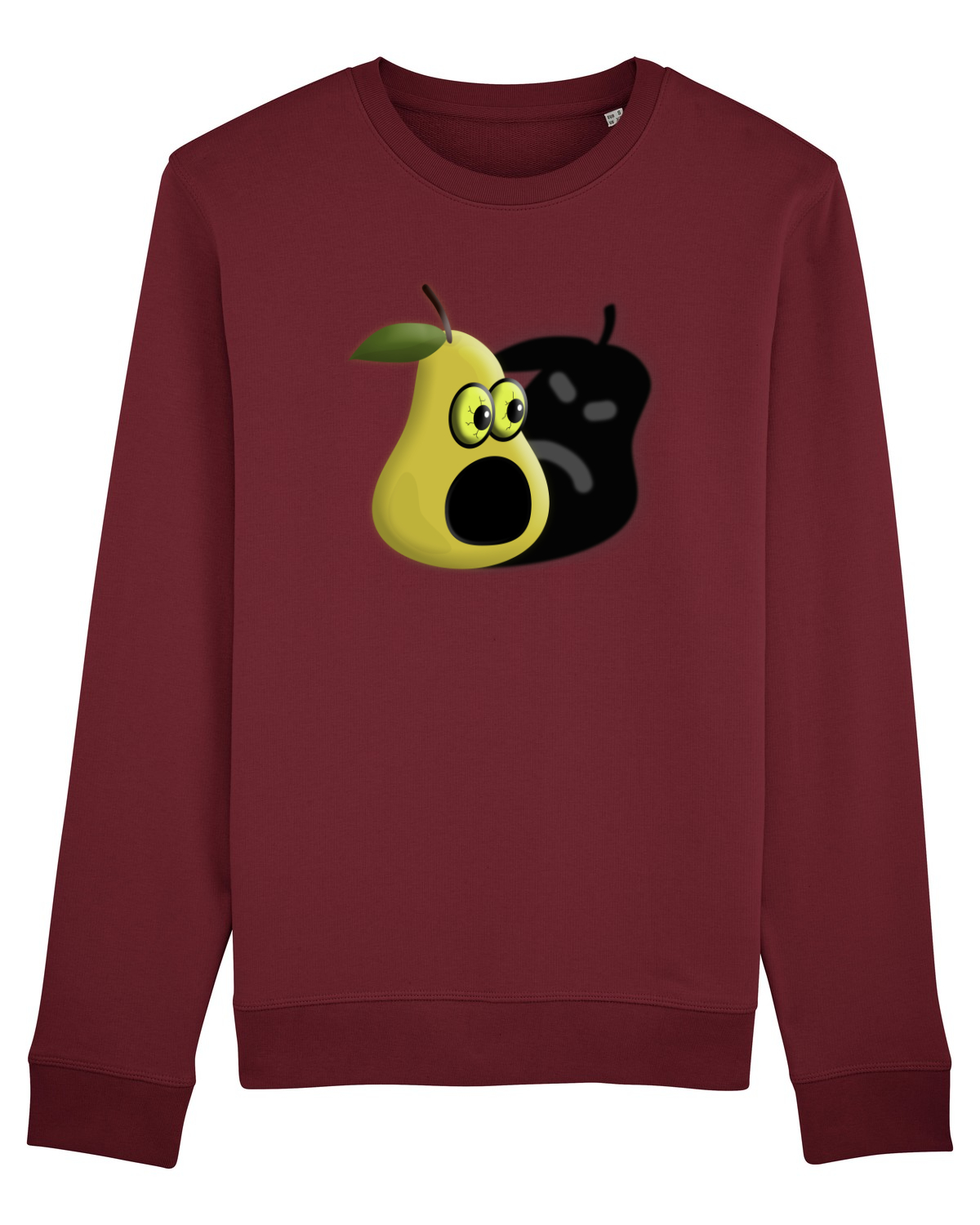 Bluză mânecă lungă Unisex Rise Burgundy