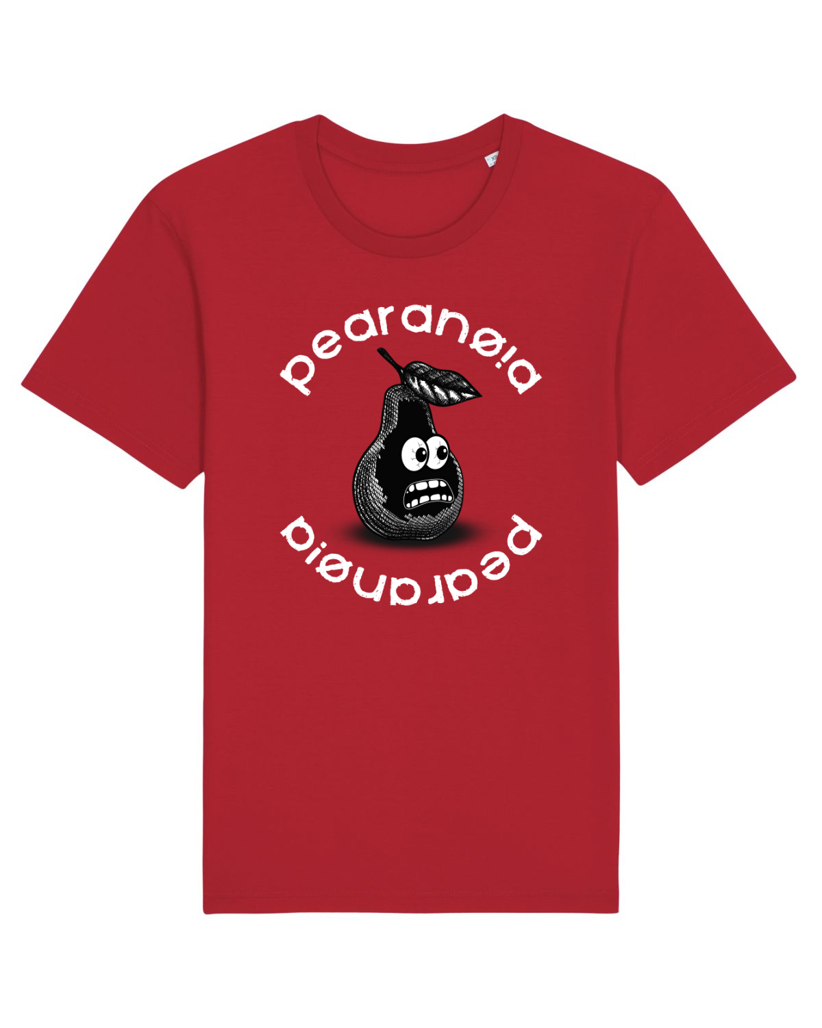 Tricou mânecă scurtă Unisex Rocker Red