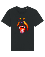 Cute Rott Puppy, Caine Rottweiler Suparat, Catel Rottie Tricou mânecă scurtă Unisex Rocker