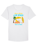 VACATION Tricou mânecă scurtă guler larg Bărbat Skater