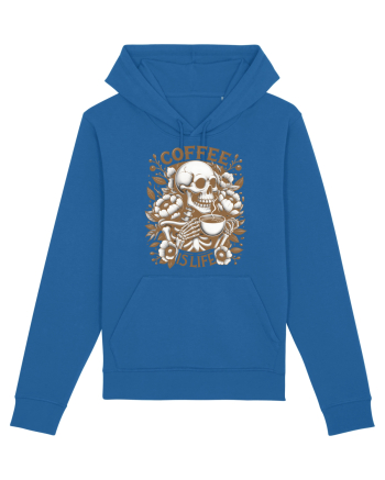 Coffee is Life Royal Blue