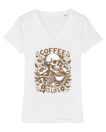 Coffee is Life White