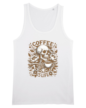 Coffee is Life White