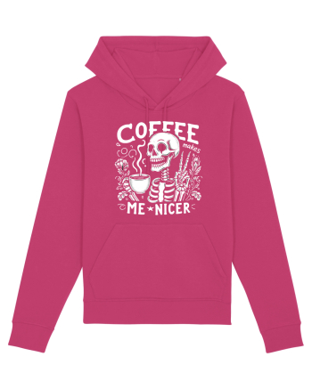 Coffee Makes Me Nicer Raspberry
