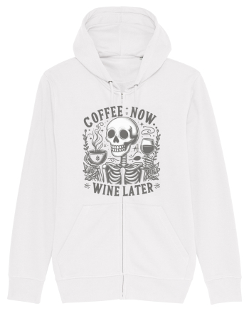 Coffee Now Wine Later White
