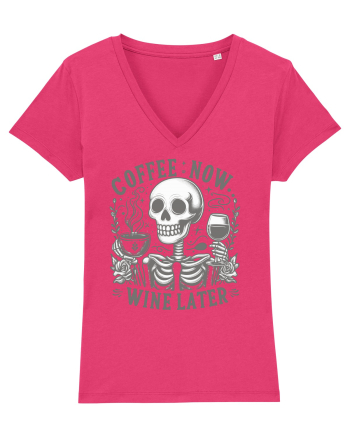 Coffee Now Wine Later Raspberry