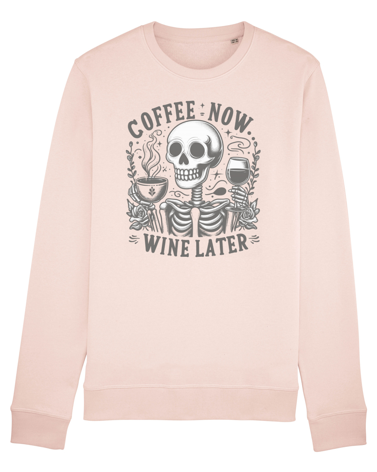 Bluză mânecă lungă Unisex Rise Candy Pink