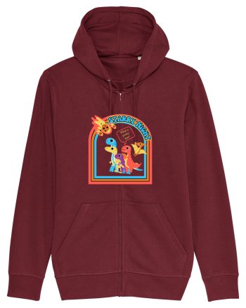Funny Dinos Burgundy