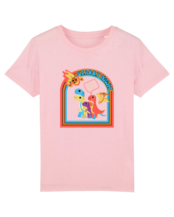 Funny Dinos Cotton Pink