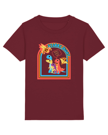 Funny Dinos Burgundy