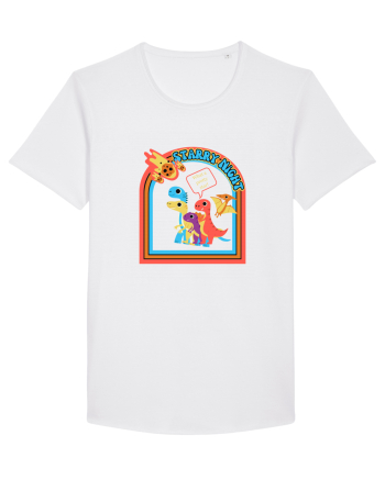 Funny Dinos White