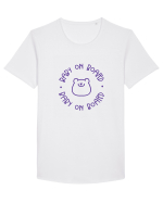 Baby on Board ursuleţ Tricou mânecă scurtă guler larg Bărbat Skater
