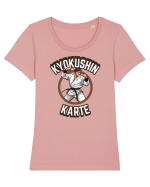 Kyocushin Karate Tricou mânecă scurtă guler larg fitted Damă Expresser