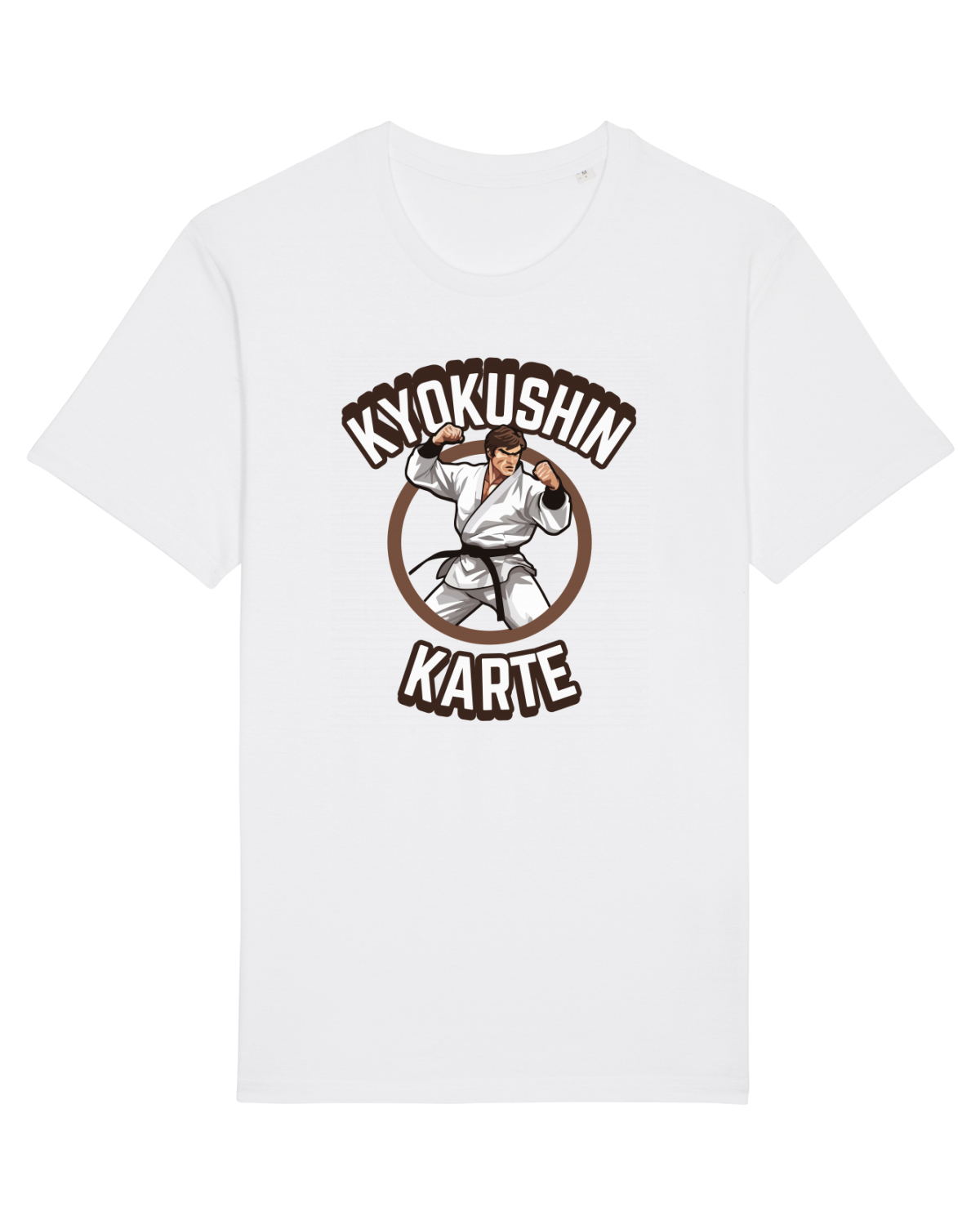 Tricou mânecă scurtă Unisex Rocker White