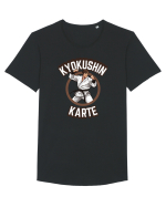 Kyocushin Karate Tricou mânecă scurtă guler larg Bărbat Skater