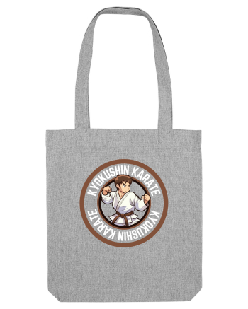 Kyocushin Karate Heather Grey