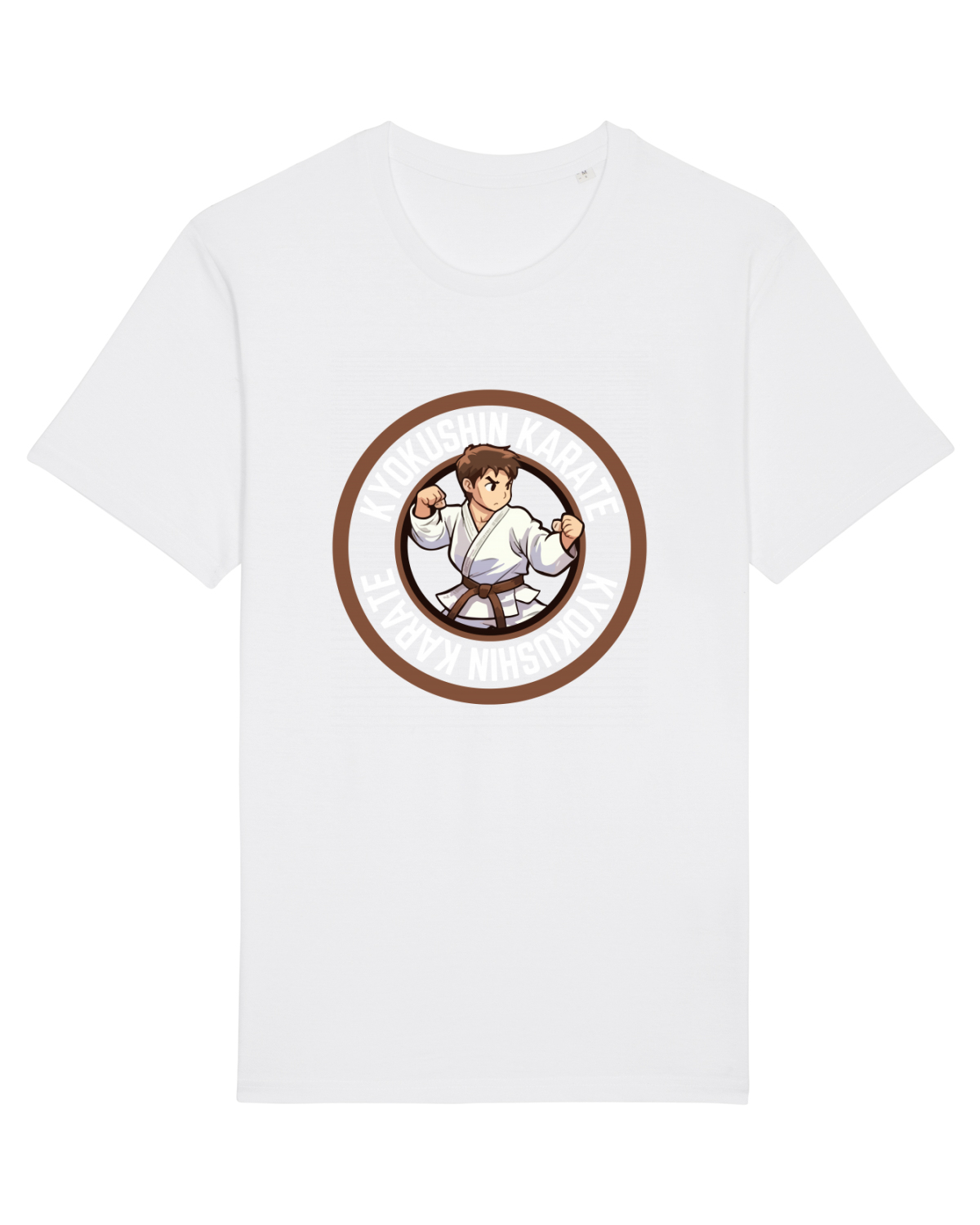 Tricou mânecă scurtă Unisex Rocker White