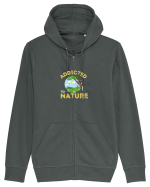 Addicted To Nature  Hanorac cu fermoar Unisex Connector