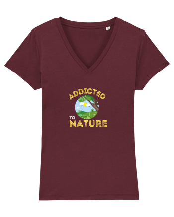 Addicted To Nature  Burgundy