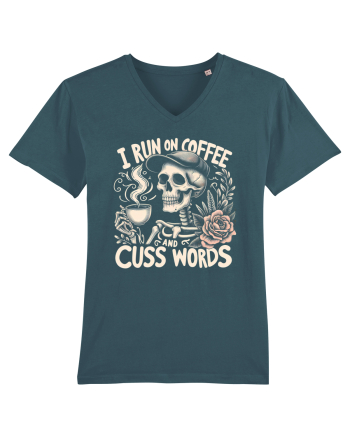 I Run On Coffee and Cuss Words Stargazer