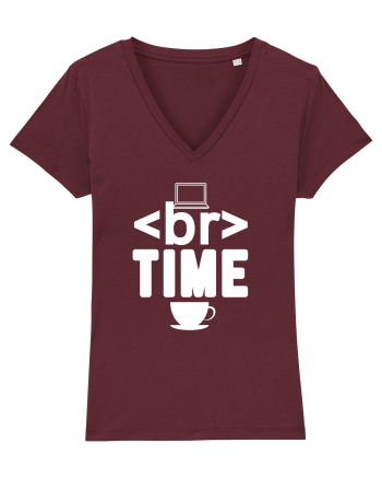 Funny Coding Burgundy