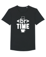 Funny Coding Tricou mânecă scurtă guler larg Bărbat Skater