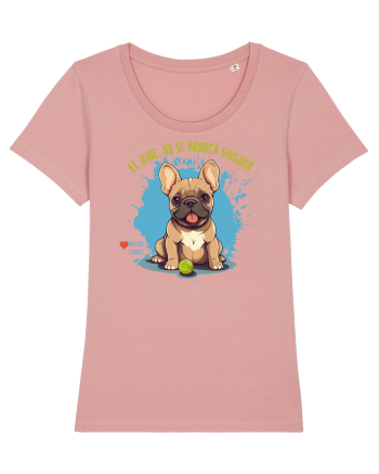 NU SE ARUNCA SINGURA - Bulldog Francez Canyon Pink