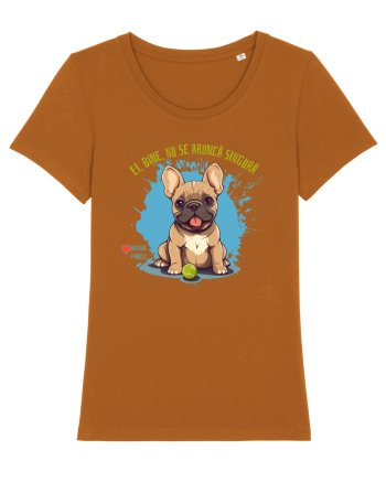 NU SE ARUNCA SINGURA - Bulldog Francez Roasted Orange