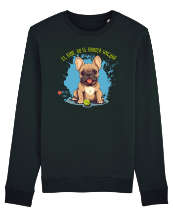 NU SE ARUNCA SINGURA - Bulldog Francez Black