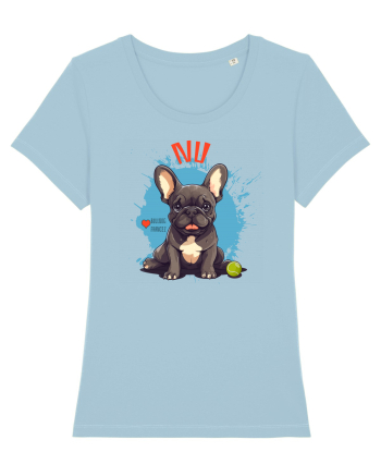 NU -  Bulldog Francez Sky Blue