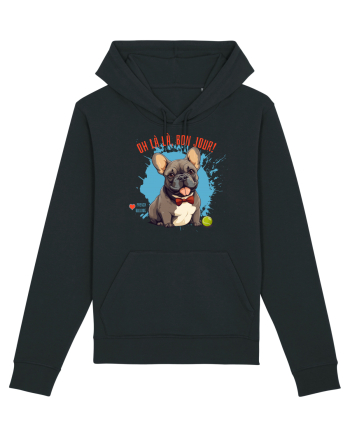 OH LA LA, BON JOUR -  French Bulldog Black