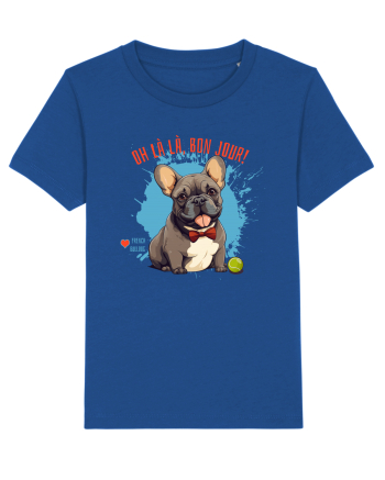 OH LA LA, BON JOUR -  French Bulldog Majorelle Blue