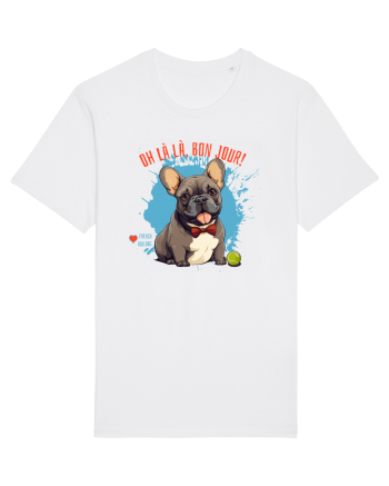 OH LA LA, BON JOUR -  French Bulldog White