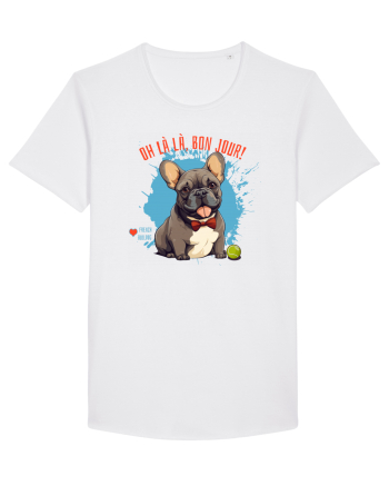 OH LA LA, BON JOUR -  French Bulldog White